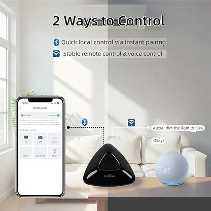 BroadLink Universal IR/RF Remote RM MAX, Wi-Fi & BLE Smart Hub - Image 2