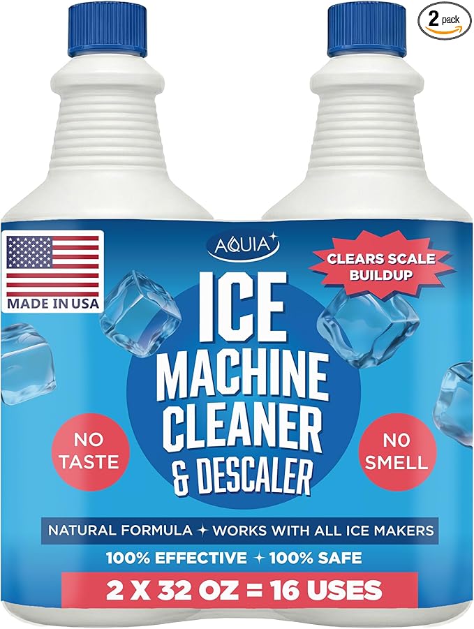 Ice Machine Cleaner and Descaler 32oz 2-Pack | Ice Maker Cleaner by Unknown