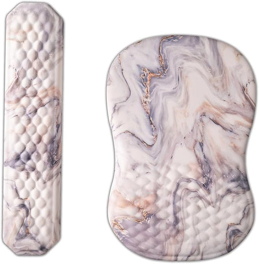 Ergonomic Mouse Pad Wrist Support and Keyboard Wrist Rest, Computer Carpal by Tongyanat
