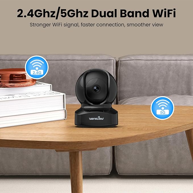 wansview Security Camera, IP Camera, WiFi Home Indoor Camera - Image 3