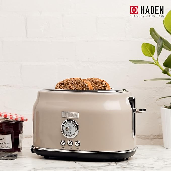 Haden Dorset 2 Slice Wide Slot Stainless Steel Toaster - Image 6