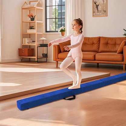 Giantex 7FT/8FT/9FT Balance Beam, Folding Gymnastics Beam w/Carry Handles - Image 8