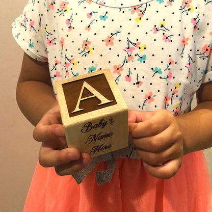 Personalized Nursery Name Block Letters - Custom Wooden Name Blocks for Vintage Nursery Decor/Custom Gift new mom boy Girl new mom Baby Shower