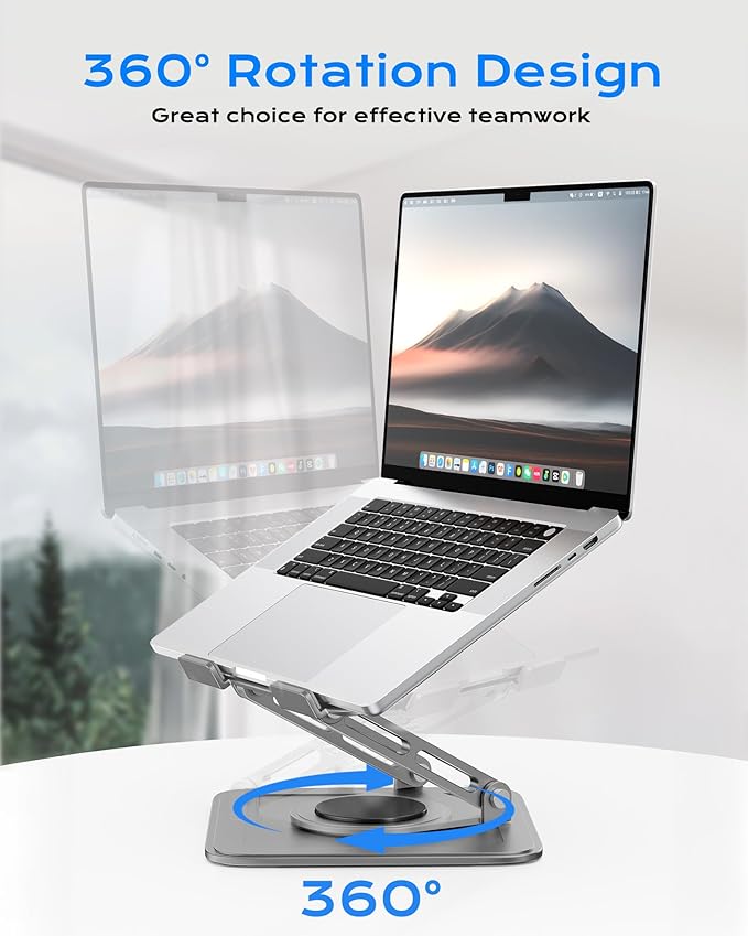 Adjustable Laptop Stand for Desk - Image 2