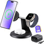 3-in-1 Wireless Charging Station by PEFERIDA
