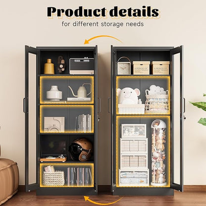 SISESOL Metal Storage Cabinet - Image 6