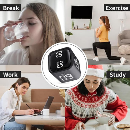 Productivity Timer Flip Gravity Sensor Cube Timer Countdown & Countup, Mute & - Image 3