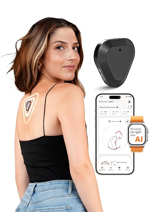 Straight Plus AI Powered Posture Corrector Trainer Device - Image 8