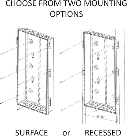 Legrand - OnQ 42 Inch Media Enclosure, Wifi Electrical Box, Cable Management Box - Image 11