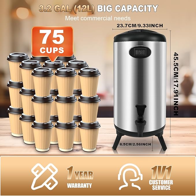 Insulated Beverage Dispenser 3.2 Gallon - Image 8