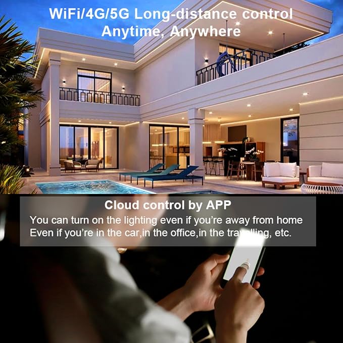 TUNICHX RGB SMD FCOB LED Strip 2.4 GHz WiFi Group Controller Alexa Google Home - Image 6