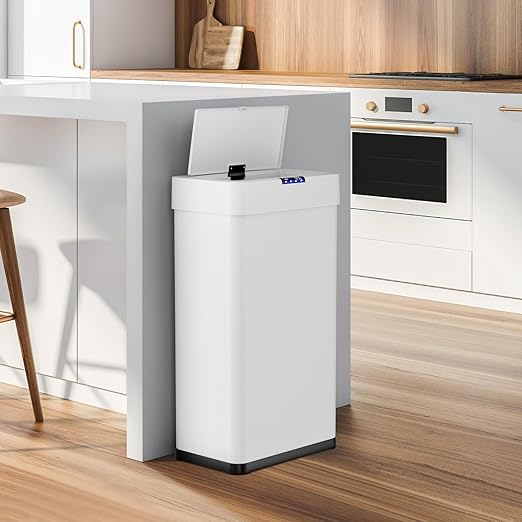 AthLike Sensor Trash Can, Touchless Motion Sensor Trash Bin, Smart Automatic - Image 8