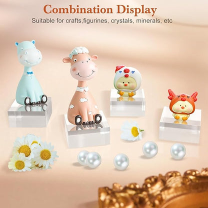SAMYUCHO Acrylic Base 8 Pieces Acrylic Blocks - Image 4