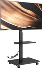 ECOTINY Steel Base Rolling TV Stand by ECOTINY