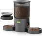 Automatic Cat Feeder for 2 Cats, 4.2L Dual Food Dispenser, Portion Control by Miaosical
