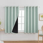 Anytime 100% Blackout Curtain 2 Panels Set, Thermal Insulated Window Drapes by Anytime