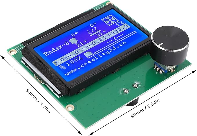 LCD Graphic Smart Display Control Board, LCD Control Module, 12864 Blue Control - Image 4