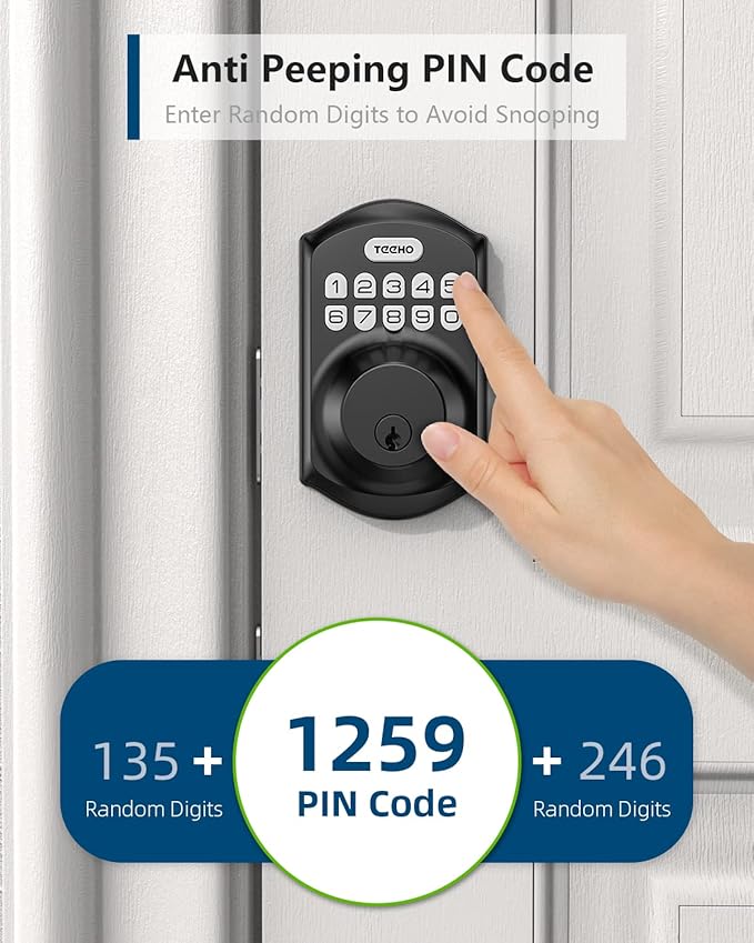 TEEHO TE001 Keyless Entry Door Lock - Image 7