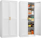 71" Tall Metal Storage Cabinet, Kitchen Pantry Storage Cabinets by MetalMax