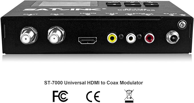 SatLink ST-7000 HDMI to RF Digital Modulator/Encoder Delivers 1080p HDMI Video - Image 5