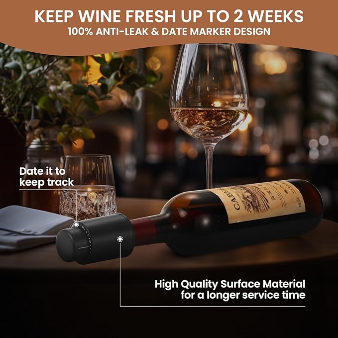 4-in-1 Rechargeable Electric Wine Opener Set - Image 6