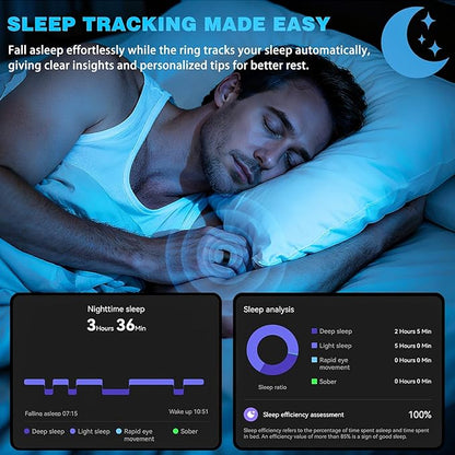 S SECRETTOP Fitness Tracker Smart Ring - Image 3