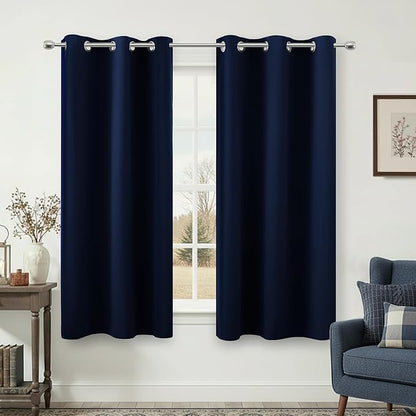 KOUFALL 54 Inch Length Curtains by KOUFALL