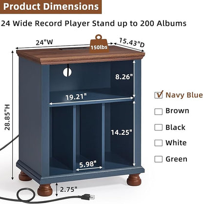 Joaxswe Record Player Stand - Image 3