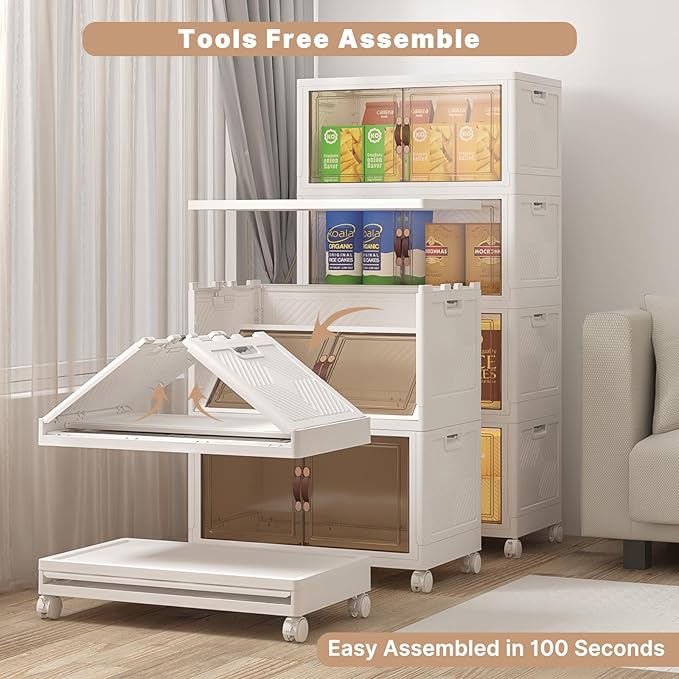 Extra Large Stackable Storage Bins - Image 6