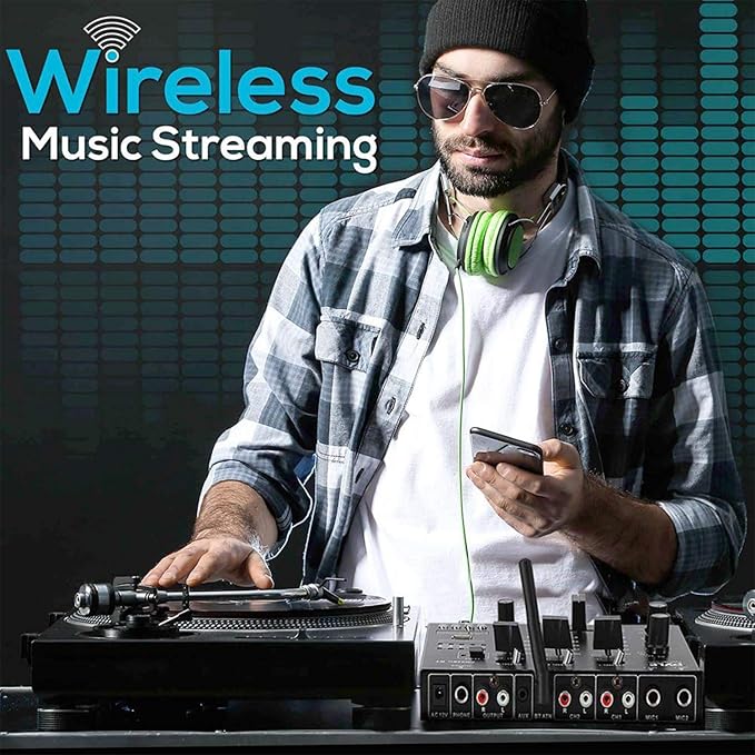 Pyle Wireless DJ Audio Mixer - Image 5