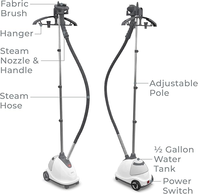 Pure Enrichment PureSteam XL Standing Fabric Steamer - Image 6
