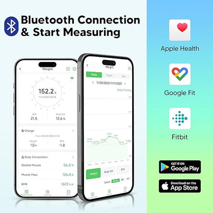 Arboleaf Smart Scale with BMI, Body Fat, Muscle Mass, 14 Composition Metrics - Image 5