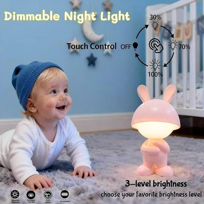 ShonlPin Night Light for Kids, Rechargeable Table Lamp, Touch Lamps for - Image 3