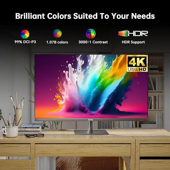 KTC 32 Inch 4K Smart Monitor, Google System UHD Smart Monitor - Image 4
