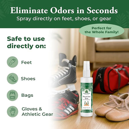 Foot Sense – Shoe Deodorizer & Foot Spray – Natural Foot & Shoe Odor Eliminator - Image 4