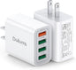 40W USB Wall Charger Block by Dulums