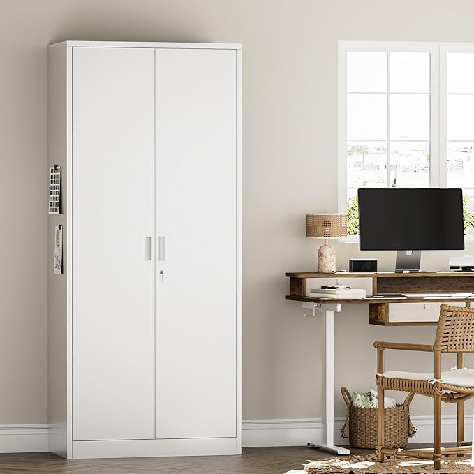 Steel SnapIt Cabinet, 71 Inch Metal Storage Cabinet - Image 4
