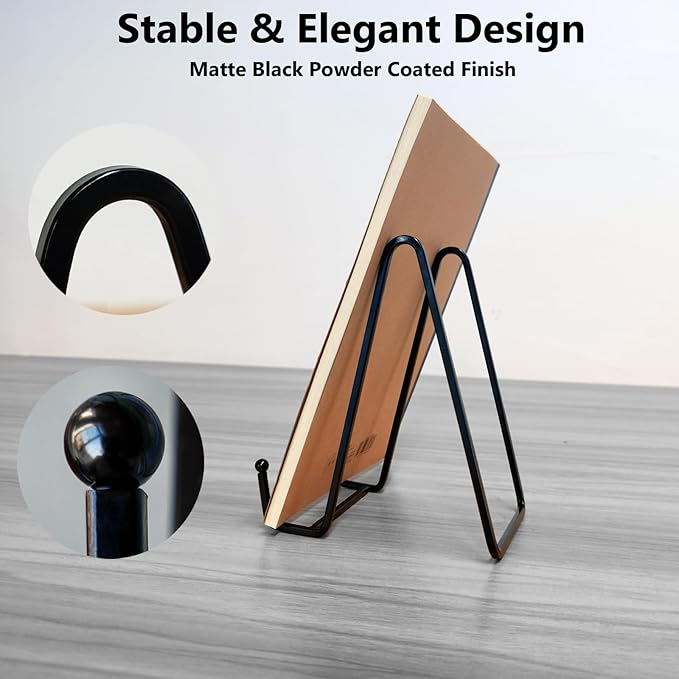 Kruodop 4 Pack 6" Metal Square Frame Easel Stands - Image 3