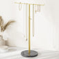 Josmimic Gold Necklace Holder Jewelry Organizer Stand – Adjustable Height T‑Bar by Josmimic