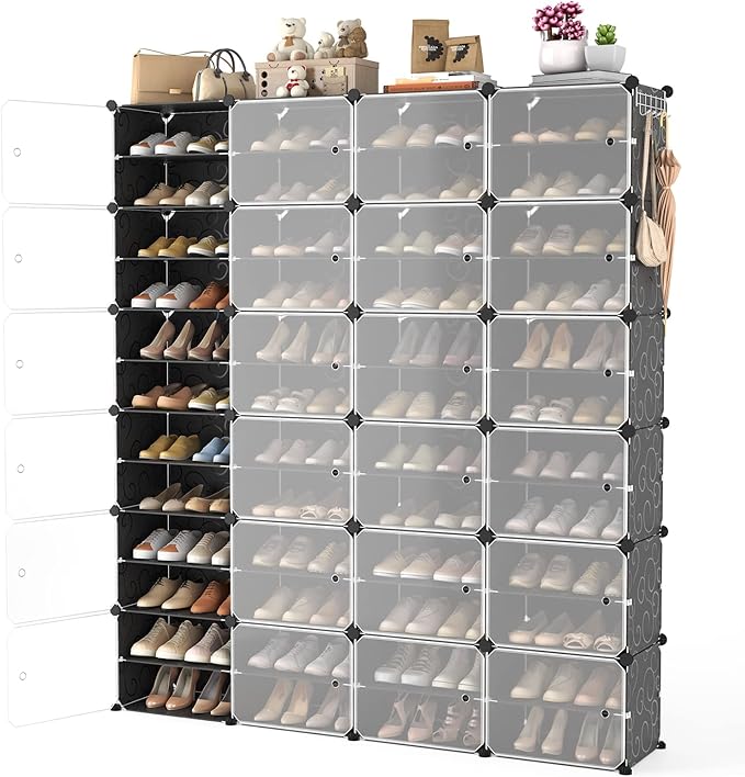 Portable Shoe Rack Organizer by WEXCISEforTidyingHouse