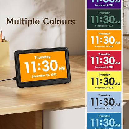 Raynic Date Clock, Digital Calendar Clock - Image 5