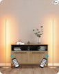 EDISHINE LED Corner Floor Lamp, 57.5" Tall Standing Lamp by EDISHINE