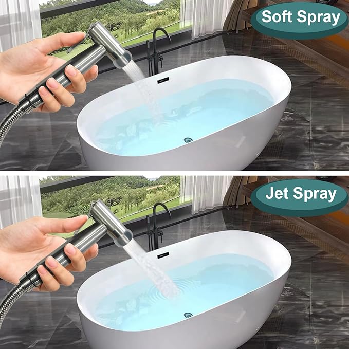 Handheld Bidet Sprayer for Toilet, Premium SUS304 Stainless Steel Bathroom - Image 4