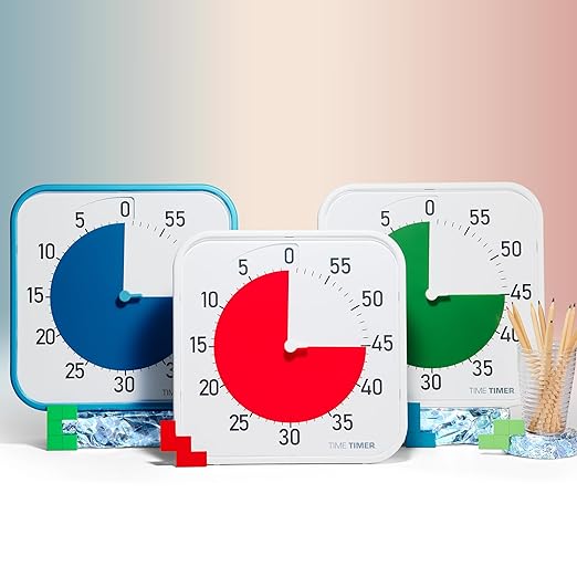 Time Timer Original 12" Visual Countdown Timer – Large 60-Minute Silent - Image 4