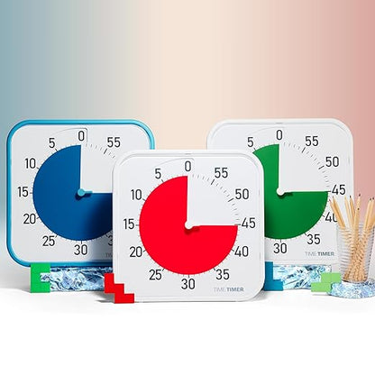 Time Timer Original 12" Visual Countdown Timer – Large 60-Minute Silent - Image 4