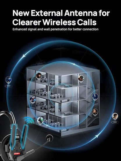 SYNCO XTALK XPRO5 Wireless Intercom Headset System, 500m/1640ft 2.4GHz - Image 3