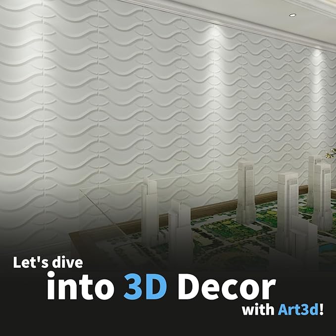 Art3d Decorative 3D Wall Panel, 32 Sq.FT PVC Interior Wall Decor - Image 7