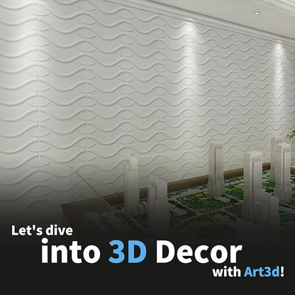 Art3d Decorative 3D Wall Panel, 32 Sq.FT PVC Interior Wall Decor - Image 7