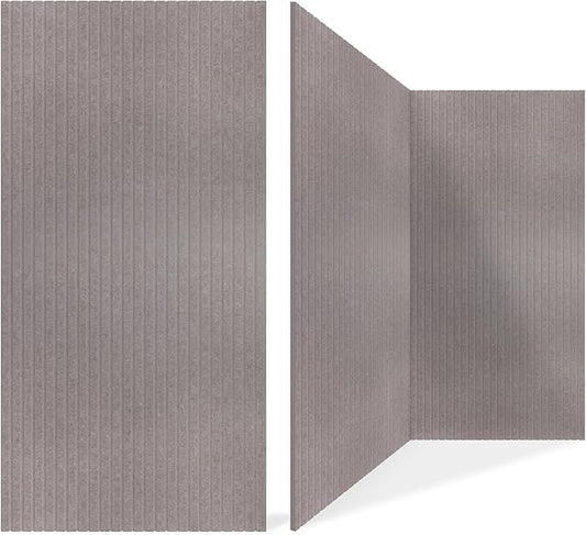 5 Pack Acoustic Panels, 47.2x23.6x0.4 inch Acoustical Wall Panels, Large by EVENRISING