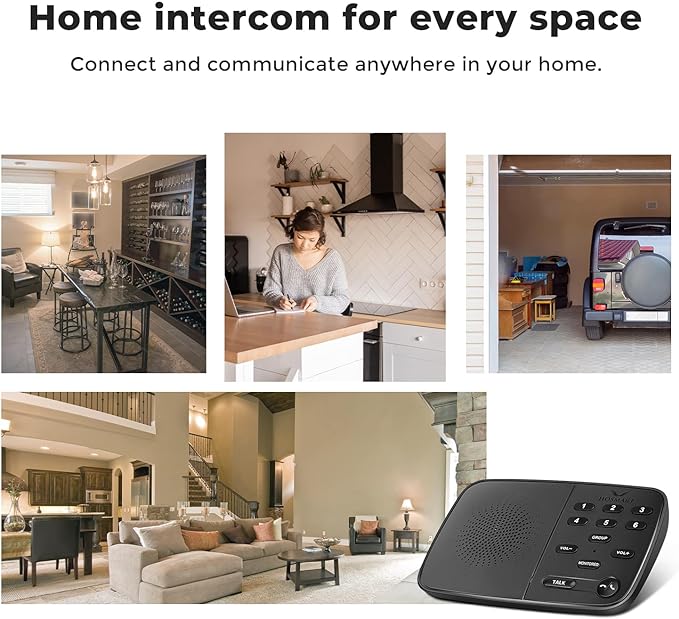 Hosmart Intercoms Wireless for Home UltraSpeak Pro, 2025 Full Duplex Wireless - Image 5